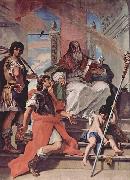 RICCI, Sebastiano Rusticus von Verona sowie ein Engel oil painting reproduction